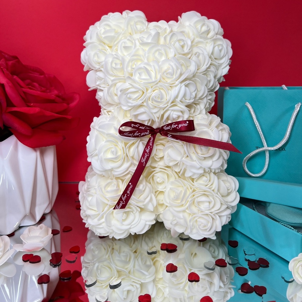 Rose Bear : cream